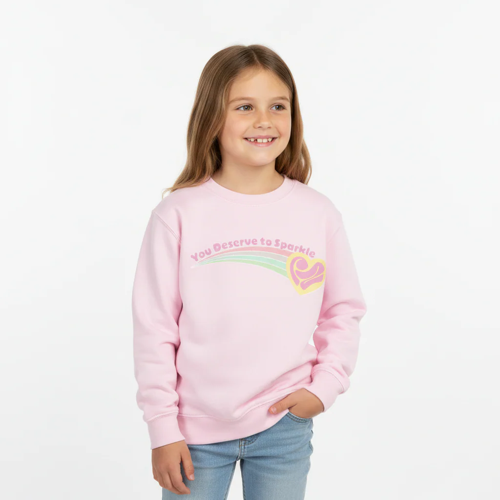 You Deserve To Sparkle Crewneck - Image 3