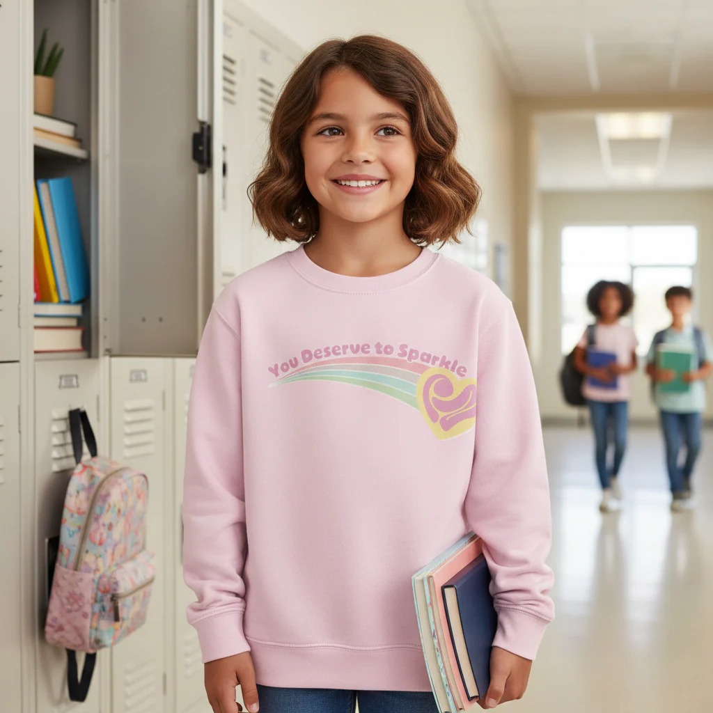 You Deserve To Sparkle Crewneck - Image 7