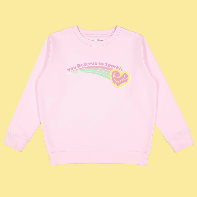 You Deserve To Sparkle Crewneck - Image 8