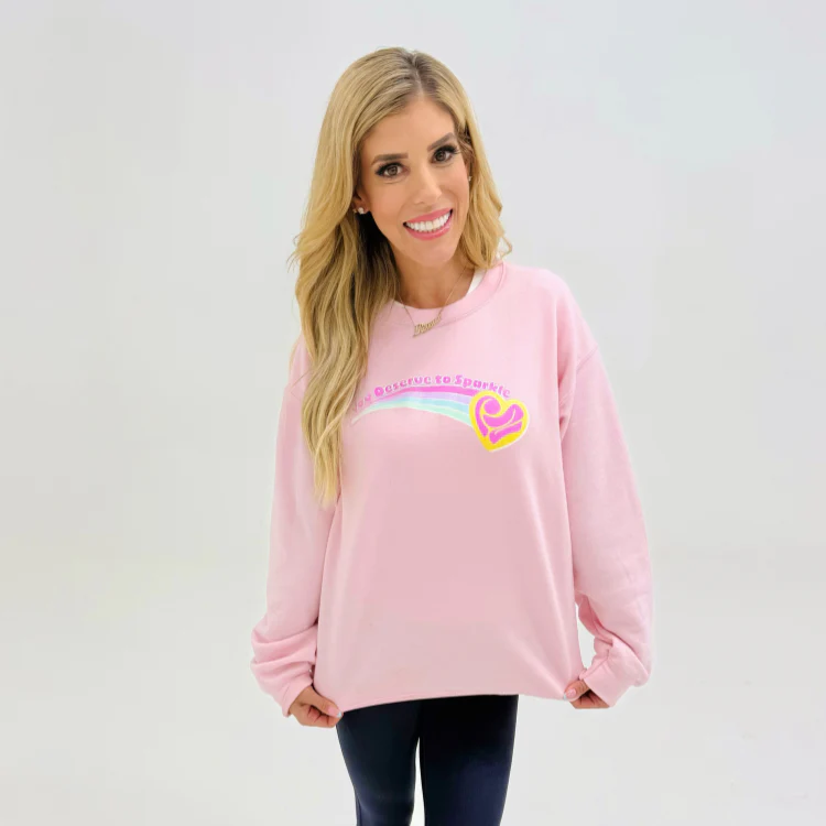 You Deserve To Sparkle Crewneck - Image 9
