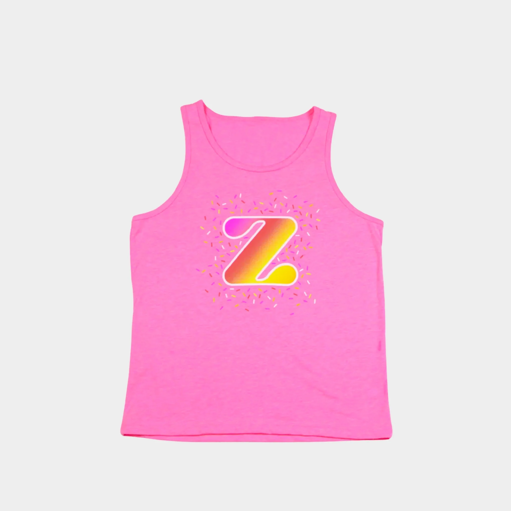 Gradient Z Tank Top Pink - Image 5