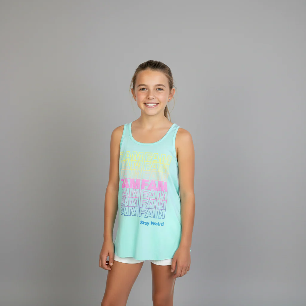 Zamfam Repeat Tank Top - Image 4