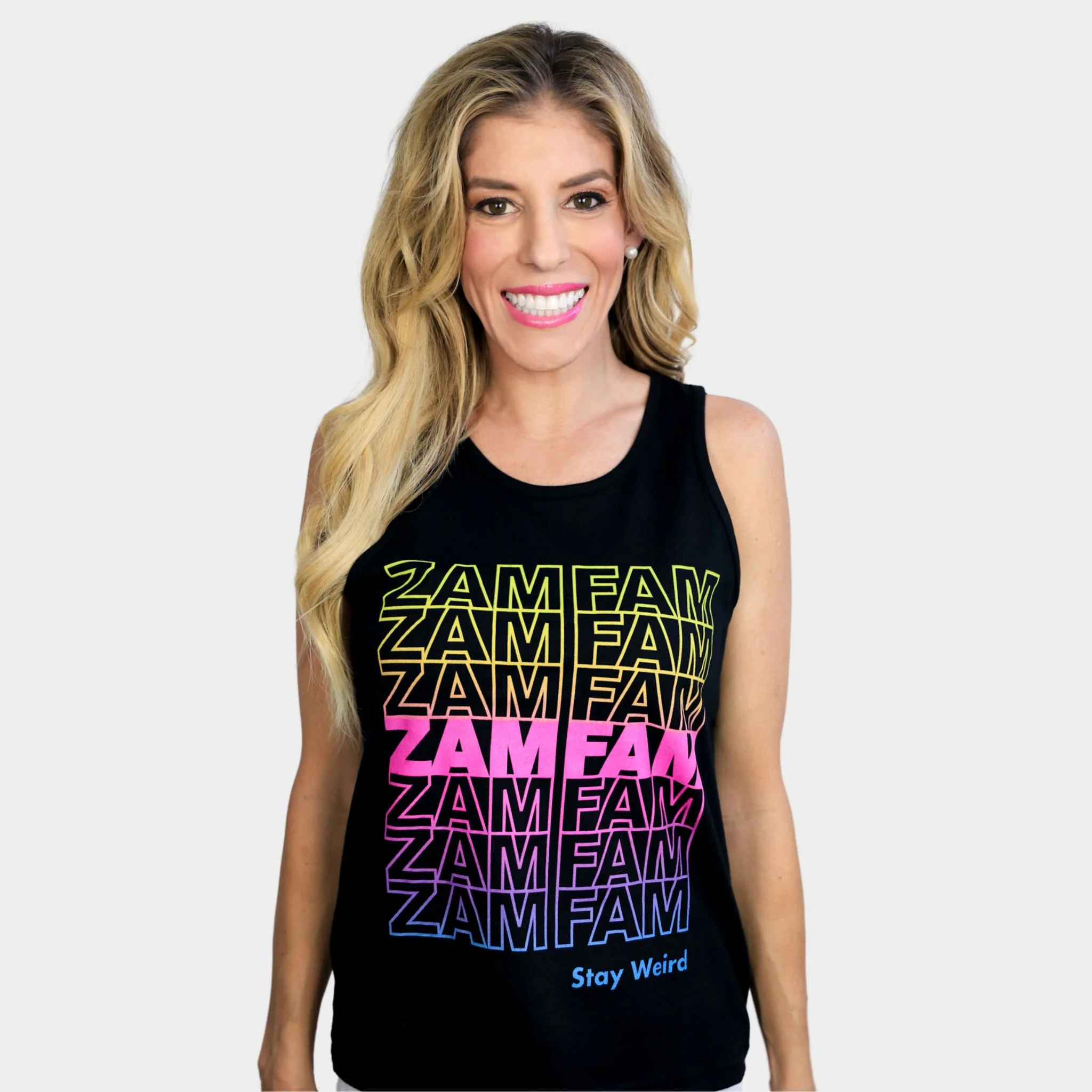 Zamfam Repeat Tank Top - Image 7